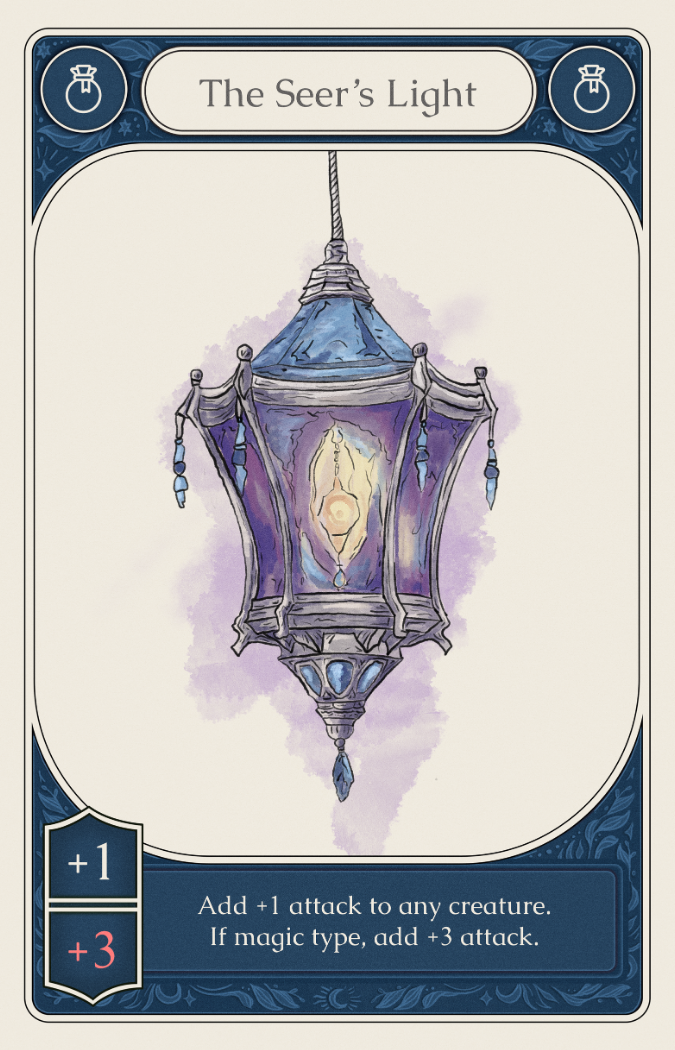 The Seer's Light support card