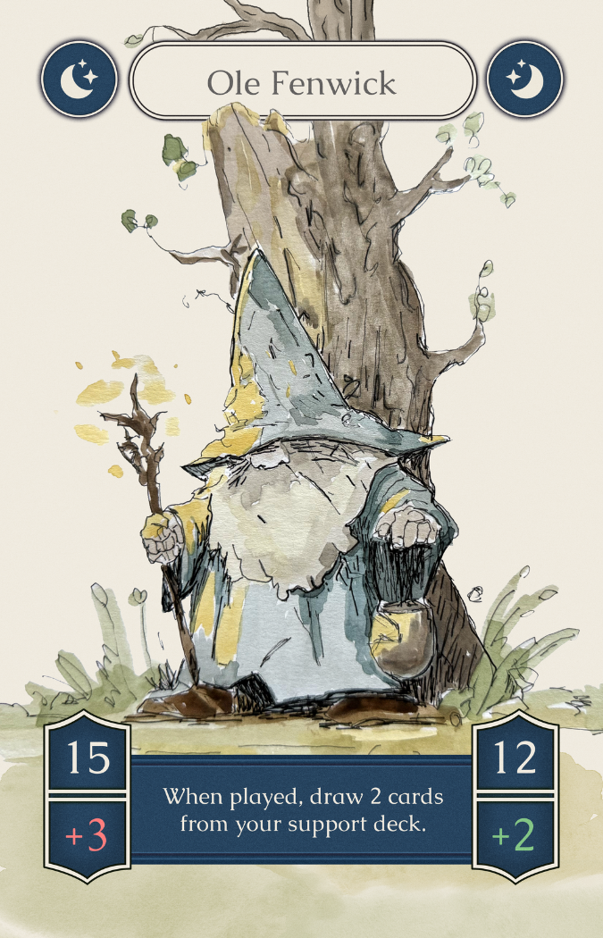 Ole Fenwick card